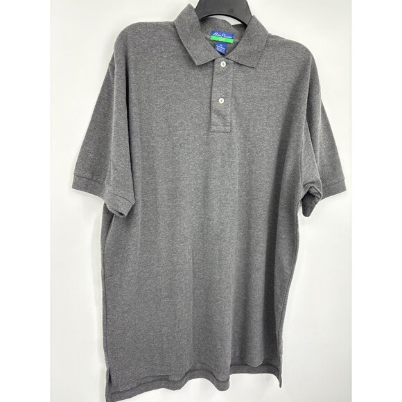 Alan Flusser Golf Mens Polo Collar Short Sleeve Shirt Gray XL NEW - Picture 2 of 4